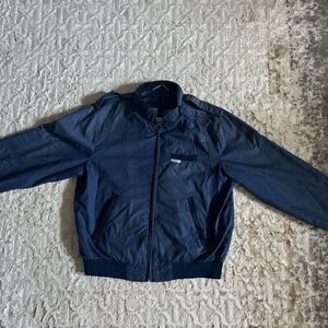 Vintage Le Parot men’s large Navy Jacket